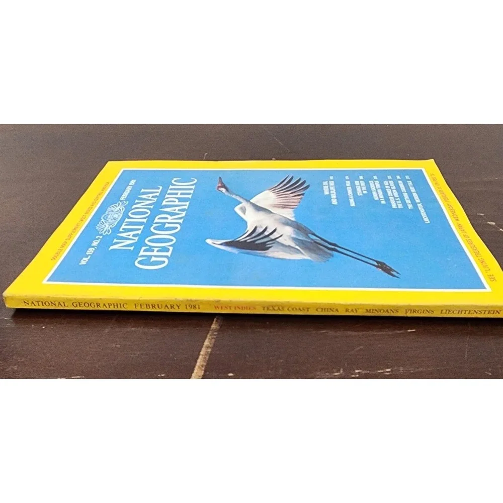 National Geographic Magazine February 1981 No‎ Insert